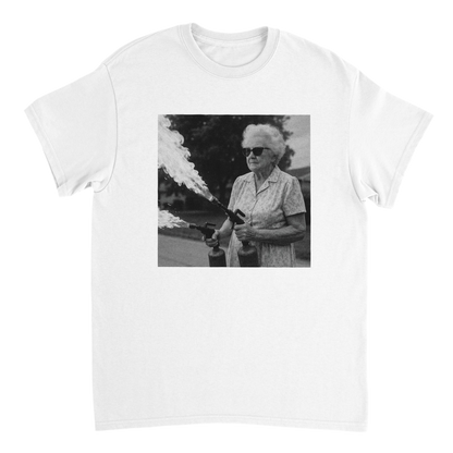 Flamethrower Granny Tee