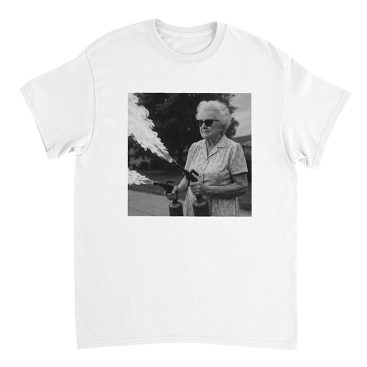 Flamethrower Granny Tee